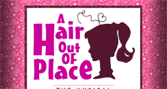 Desktop Screenshot of ahairoutofplace.com